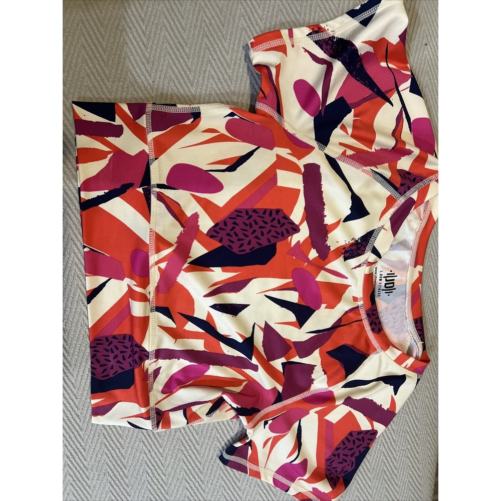 J. Dow Fitness Black History Month Women's Short Sleeve Crop SMALL MULTICOLOR